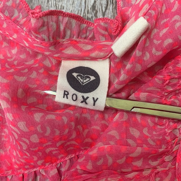 Roxy : sheer pink patterned top - Picture 11 of 16